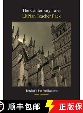 预订 Litplan Teacher Pack: The Canterbury Tales [9781602491397]