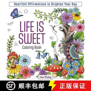 Book Life Your 9781684620760 Brighten Sweet 4周达 Affirmations Heartfelt Coloring Day