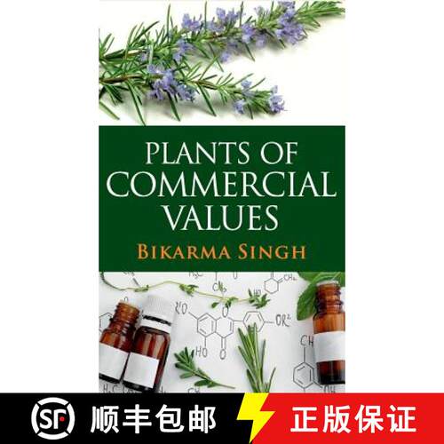 【3-4周达】精装 Plants of Commercial Values (Co-Published With CRC Press,UK) [9789387973503]