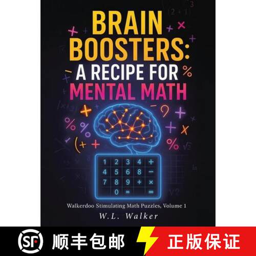 【3-4周达】Brain Boosters: A Recipe for Mental Math [9781971940182]