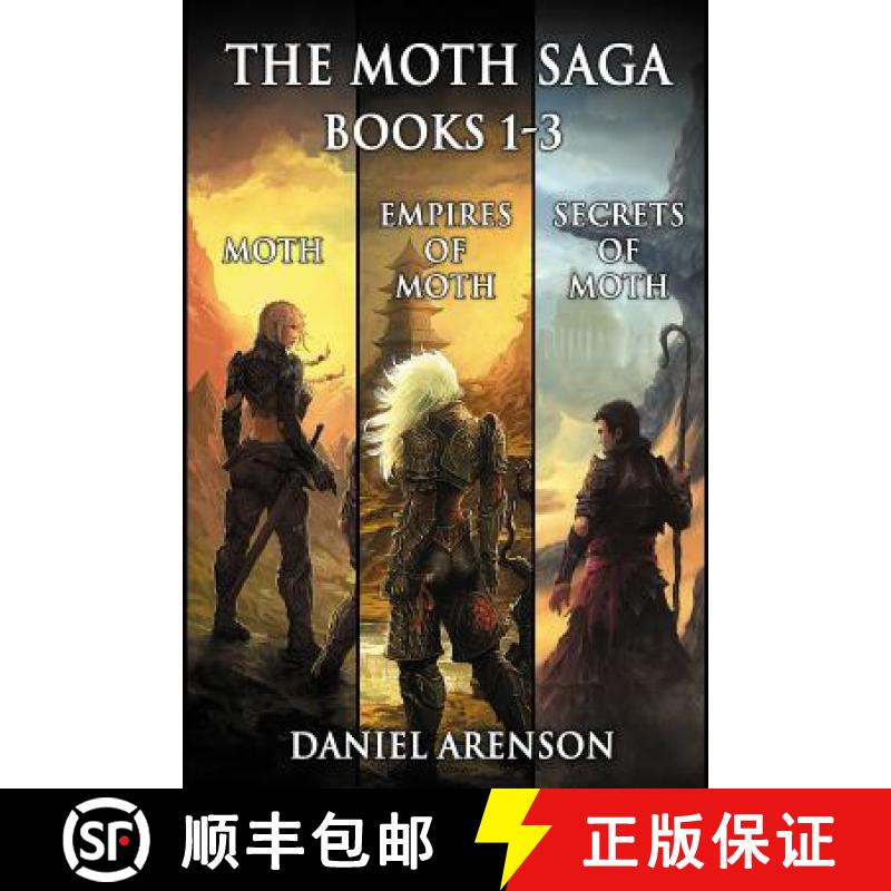 【3-4周达】The Moth Saga: Books 1-3 [9781927601235]