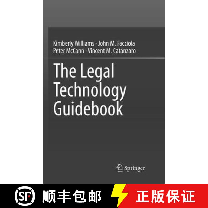 【3-4周达】The Legal Technology Guidebook [9783319854144]