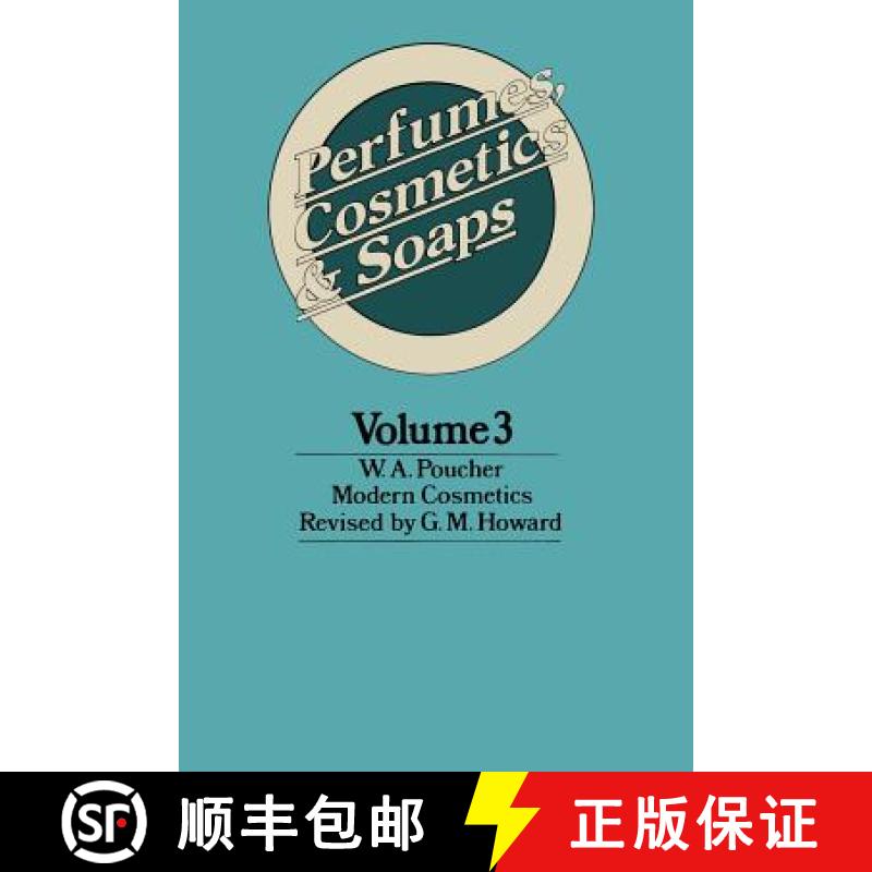 【3-4周达】Perfumes, Cosmetics and Soaps: Modern Cosmetics [9780412106606]