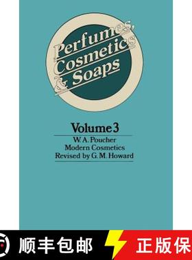 【3-4周达】Perfumes, Cosmetics and Soaps: Modern Cosmetics [9780412106606]