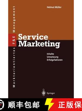【3-4周达】Service Marketing : Inhalte · Umsetzung  Erfolgsfaktoren [9783642881756]