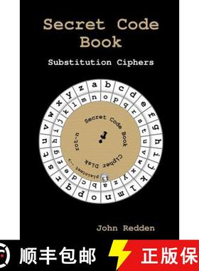 【3-4周达】Secret Code Book: Substitution Ciphers [9781387346080]