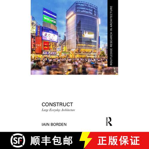 【3-4周达】精装 Construct: Large Everyday Architecture [9781032859866]