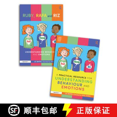 【3-4周达】Feel, Think, and Do with Ruby, Rafa and Riz: A Storybook and Guide for Understanding Behav... [9781032059396]