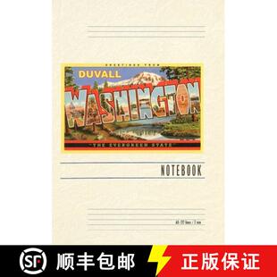 【3-4周达】Vintage Lined Notebook Greetings from Duvall [9798385454402]