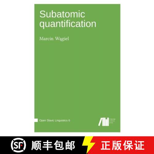 【3-4周达】精装 Subatomic quantification [9783985540112]