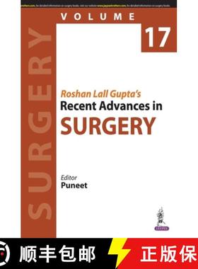 【3-4周达】Roshan Lall Gupta's Recent Advances in Surgery : Volume 17 [9789390595587]