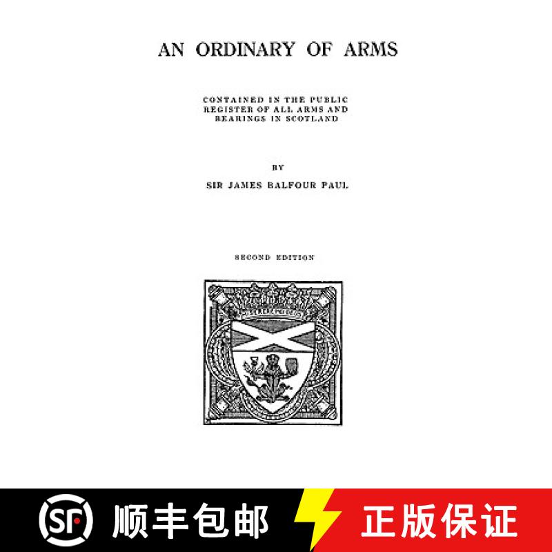 【2-3周达】An Ordinary of Arms [9780806302737]