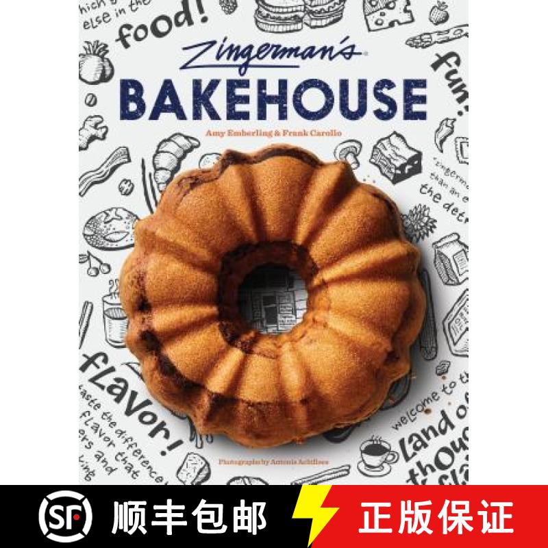 【3-4周达】Zingerman's Bakehouse: (Recipe Books, Baking Cookbooks, Bread Books, Bakery Recipes, Famou... [9781452156583]