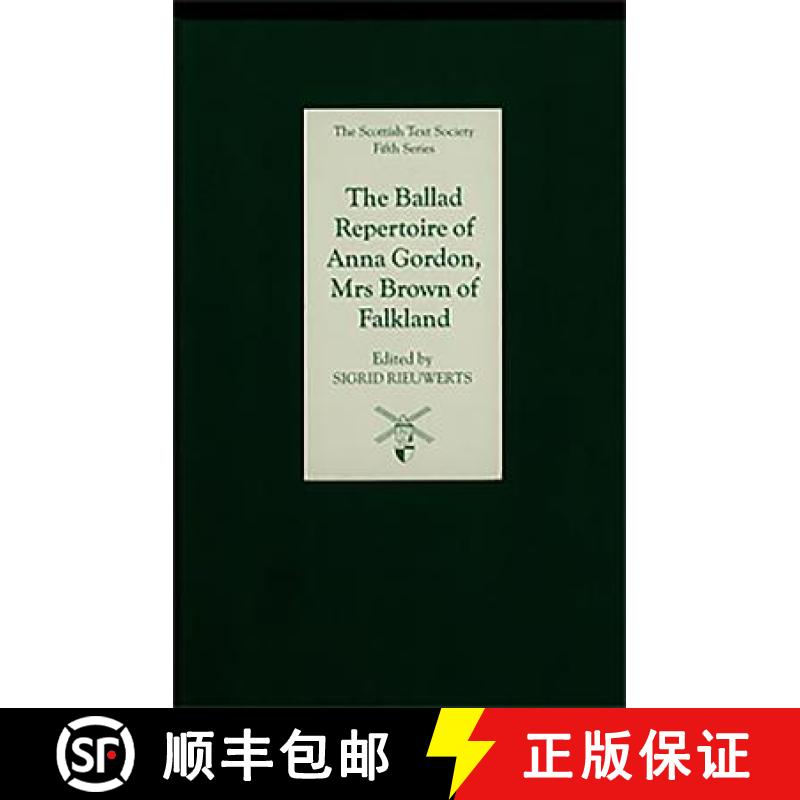 【3-4周达】The Ballad Repertoire of Anna Gordon, Mrs Brown of Falkland [9781897976326]