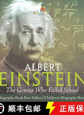 【3-4周达】Albert Einstein : The Genius Who Failed School - Biography Book Best Sellers | Children's ... [9798869431998]
