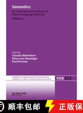 预订 Semantics Handbücher zur Sprach- und Kommunikationswissenschaft / Handbooks of Linguistics and ... [9783110253375]