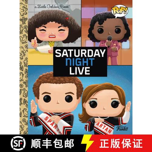 【3-4周达】Saturday Night Live Little Golden Book (Funko Pop!) [9780593906521]