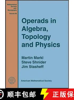 【3-4周达】Operads in Algebra, Topology and Physics [9780821843628]