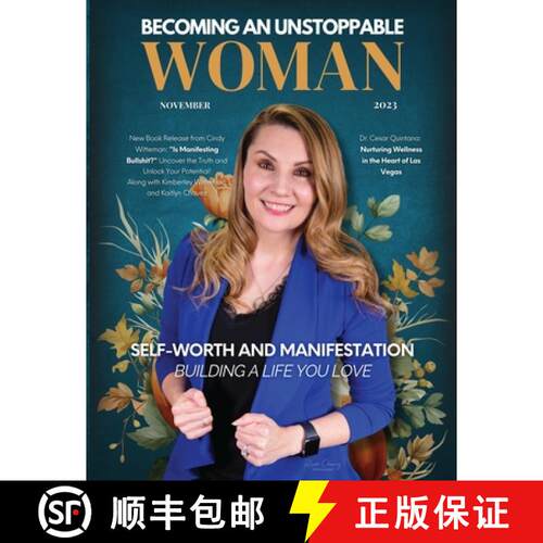 【3-4周达】Becoming An Unstoppable Woman Magazine: November 2023 [9781960136695]