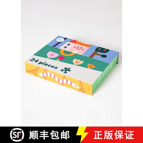 【3-4周达】24 Piece Kids Puzzle: Under the Garden [9781488966200]