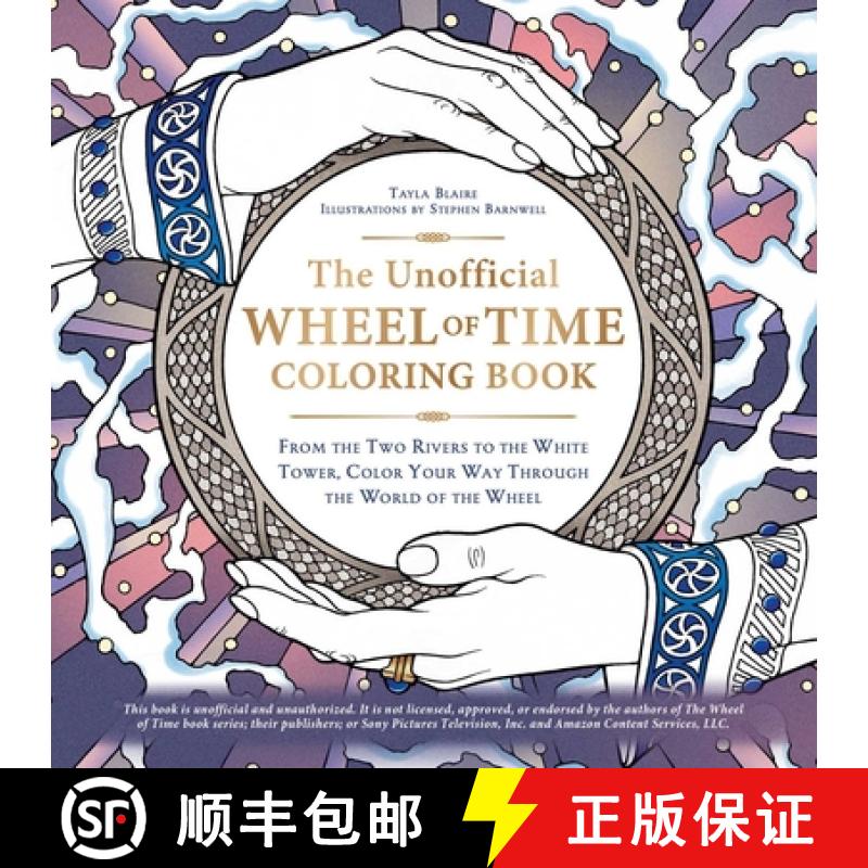 【3-4周达】The Unofficial Wheel of Time Coloring Book: From the Two Rivers to the White Tower, Color ... [9781507219874]