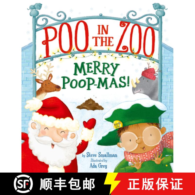 【3-4周达】Poo in the Zoo: Merry Poop-Mas! [9781664300316]