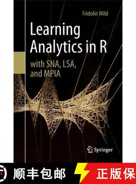 【3-4周达】Learning Analytics in R with Sna, Lsa, and Mpia [9783319804255]