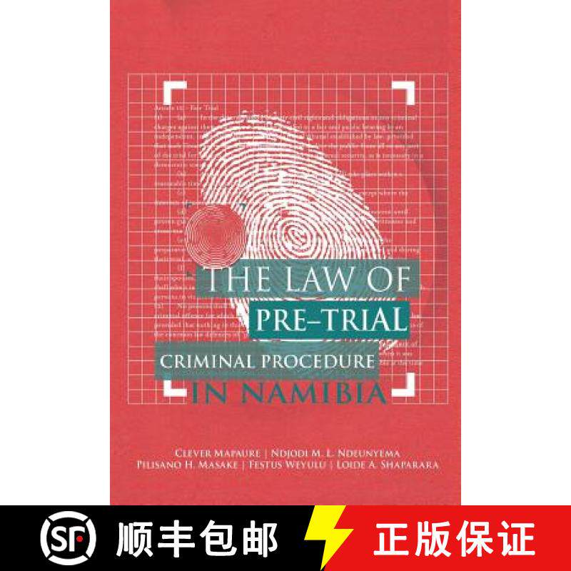 【3-4周达】The Law of Pre-Trial Criminal Procedure in Namibia [9789991642239]