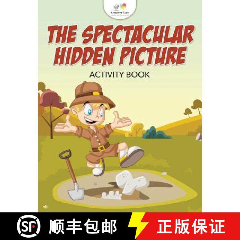 【3-4周达】The Spectacular Hidden Picture Activity Book [9781683771944]