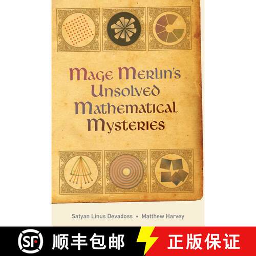 【3-4周达】精装 Mage Merlin's Unsolved Mathematical Mysteries [9780262044080]