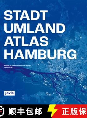 【3-4周达】Stadt-Umland-Atlas Hamburg [9783986122300]