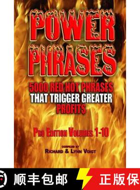 【3-4周达】Power Phrases Pro Edition - (Complete Series 1-10): 5000 Power Phrases That Trigger Greate... [9781940961118]