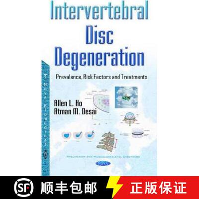 【3-4周达】Intervertebral Disc Degeneration: Prevalence, Risk Factors and Treatments *Editor to see t... [9781634858298]