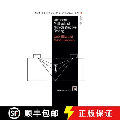 【3-4周达】精装 Ultrasonic Methods of Non-destructive Testing [9780412604706]