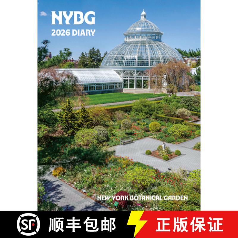 【2-3周达】NY Botanical Gardens Sunday Start Deluxe A5 Diary 2026 [9781529848793]
