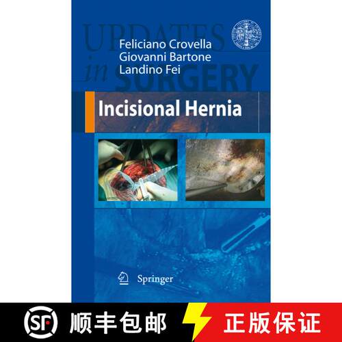 【3-4周达】Incisional Hernia [9788847007215]