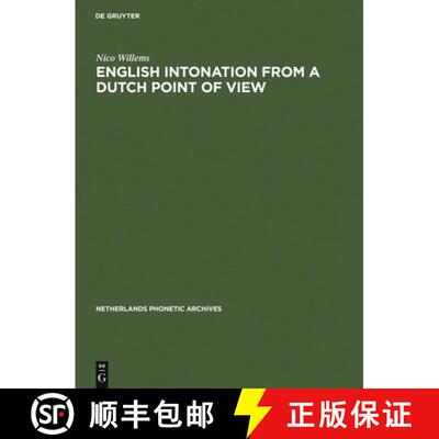 【3-4周达】精装 English Intonation from a Dutch Point of View [9783110133585]