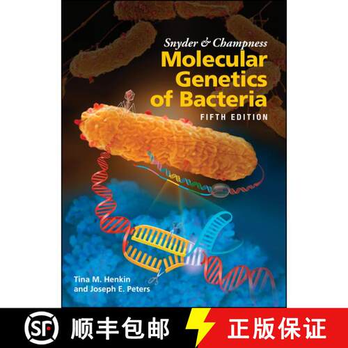 【3-4周达】精装 Snyder And Champness Molecular Genetics Of Bacteria, 5Th Edition [Wiley医学] [9781555819750]