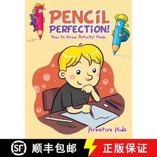 【3-4周达】Pencil Perfection! How to Draw Activity Book [9781683770220]