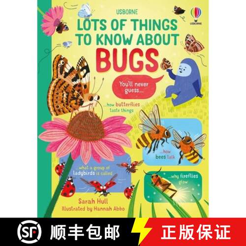 【3-4周达】精装 Lots of Things to Know About Bugs [9781836053224]