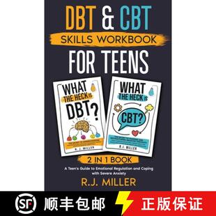 9798224609758 Workbook Regu... CBT Guide Emotional Bundle for book DBT 3周达 Teen Teens Skills