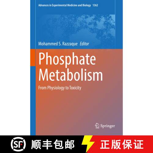 【3-4周达】精装 Phosphate Metabolism: From Physiology to Toxicity [9783030916213]