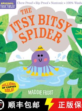 【3-4周达】Indestructibles: The Itsy Bitsy Spider: Chew Proof - Rip Proof - Nontoxic - 100% Washable ... [9781523505098]