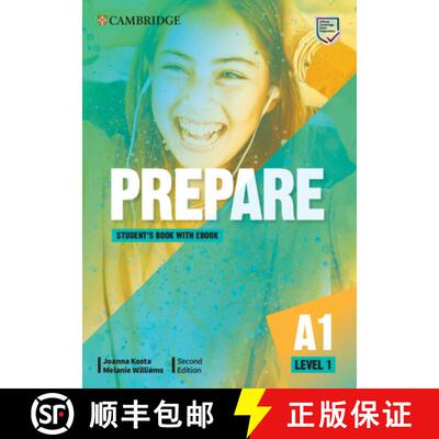 【3-4周达】Prepare Level 1 Student's Book with eBook [With eBook] [9781009023009]