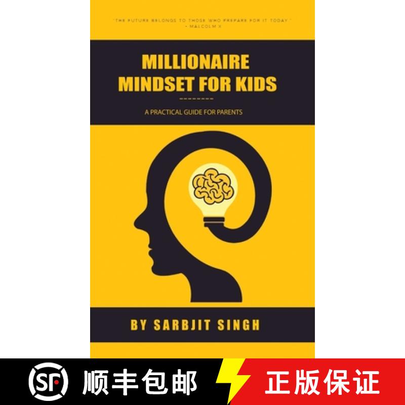 【3-4周达】The Millionaire Mindset for Kids: A Practical Guide For Parents [9781965140048]