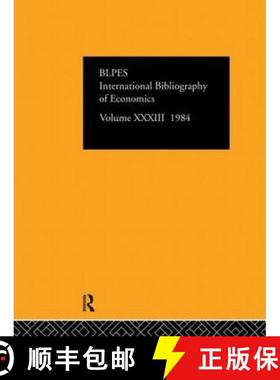 【3-4周达】IBSS: Economics: 1984 Volume 33: In English and French [9780422811101]