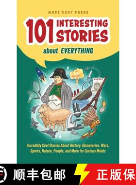 【3-4周达】101 Interesting Stories About Everything: Incredibly Cool Stories About History, Discoveri... [9789655753783]