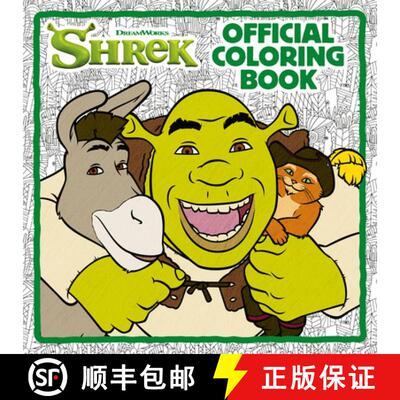 【3-4周达】Shrek Official Coloring Book (DreamWorks Shrek) [9798217231133]