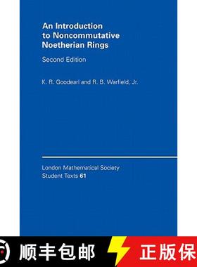 【3-4周达】Introduction to Noncommutative Noetherian Rings: - An Introduction to Noncommutative Noeth... [9780521836876]