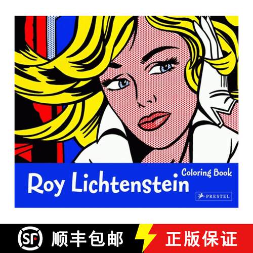 【3-4周达】Roy Lichtenstein Coloring Book: Coloring Book [9783791371467]